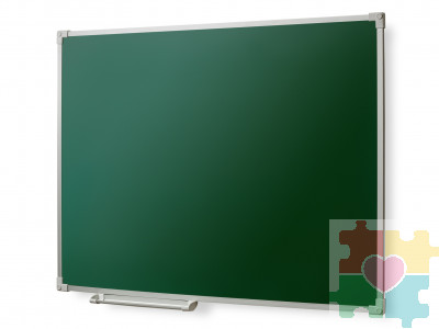 Одноэлементная магнитная полимерная школьная доска 1000х850 (меловая)