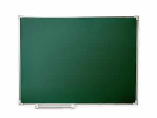 Одноэлементная магнитная полимерная школьная доска 1200х900 (меловая)