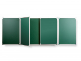 Пятиэлементная магнитная полимерная школьная доска 3400х1000 (меловая)