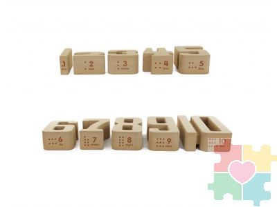 Комплект "1-10", мягкий, большой (37шт)