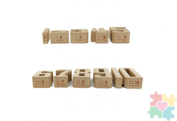 Комплект "1-10", мягкий, большой (37шт)
