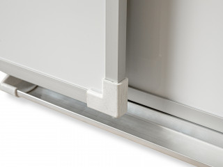 Пятиэлементная магнитная полимерная школьная доска 3400х1200 (маркерная)