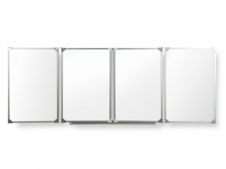 Пятиэлементная магнитная полимерная школьная доска 3600х1200 (маркерная)