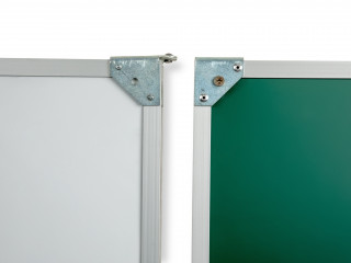 Пятиэлементная магнитная полимерная школьная доска 3000х1000 комбинированная(мел\маркер)