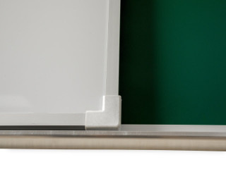 Пятиэлементная магнитная полимерная школьная доска 3000х1200 комбинированная(мел\маркер)