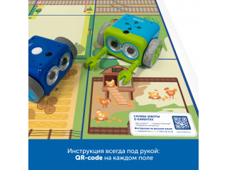 Комплект тематических полей "Городские истории с роботом Ботли" (5 элементов)