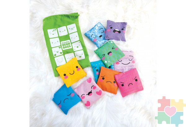 Развивающая игрушка "Подушечки.Изучаем цвета и эмоции" (10 элементов)