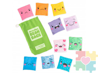 Развивающая игрушка "Подушечки.Изучаем цвета и эмоции" (10 элементов)