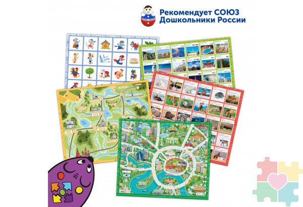 Комплект тематических полей "Чудеса России" для РобоМыши