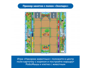 Комплект тематических полей "Городские истории с РобоМышью" (5 элементов)