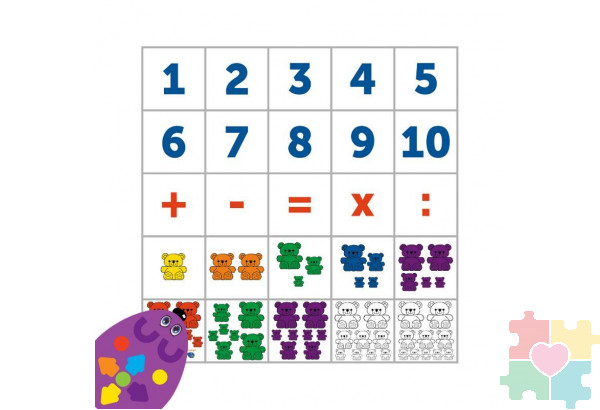 Комплект тематических полей "Строим маршруты с РобоМышью" (5 элементов)