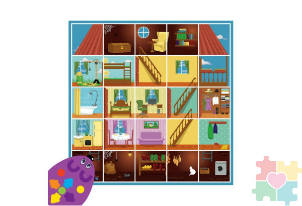 Комплект тематических полей "Строим маршруты с РобоМышью" (5 элементов)