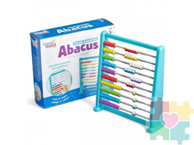 Развивающая игрушка "Счеты.Разноцветные бусины"  (1 элемент)