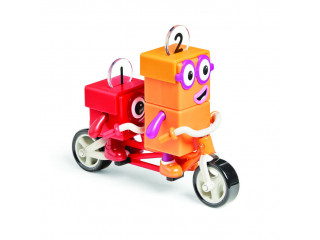 Игровые фигурки Numberblocks. Единичка и двойка на велосипеде