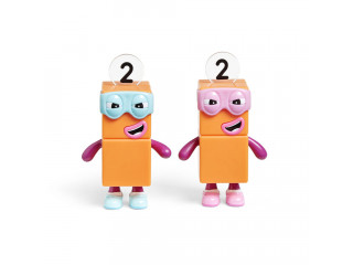 Игровые фигурки Numberblocks. Четверка и вредные двойки