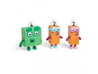 Игровые фигурки Numberblocks. Четверка и вредные двойки