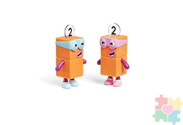 Игровые фигурки Numberblocks. Четверка и вредные двойки