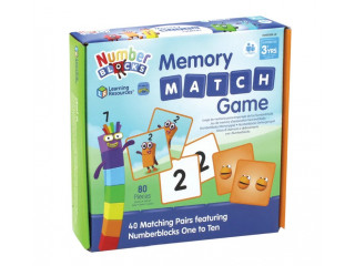 Настольная игра "Математическое мемори Numberblocks"