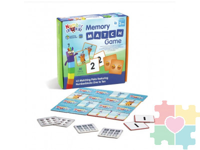 Настольная игра "Математическое мемори Numberblocks"