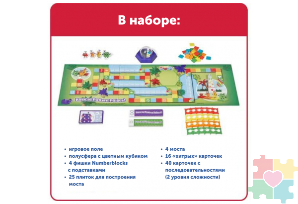 Развивающая игрушка Numberblocks "Дорога в Дворец Последовательностей"