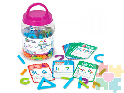 Развивающая игрушка "Skill Builders! Строим буквы и цифры. Комплект для группы"