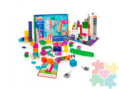 Соединяющиеся кубики Numberblocks, с карточками. От 11 до 20