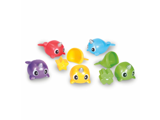 Развивающая игрушка "Нарвалы учат формы" (серия Snap-N-Learn, 15 элементов)