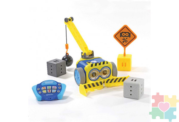Развивающая игрушка "Аксессуары для робота Ботли. Строитель"  (10 элементов с карточками)