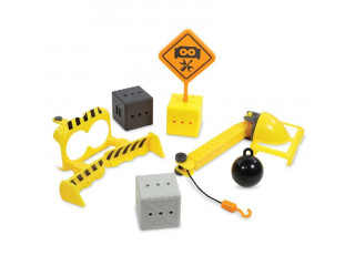 Развивающая игрушка "Аксессуары для робота Ботли. Строитель"  (10 элементов с карточками)