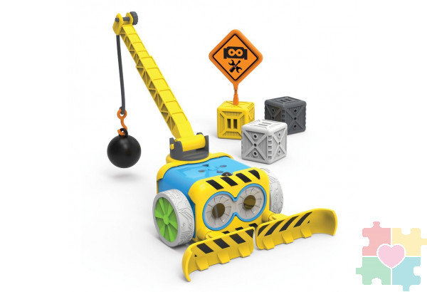 Развивающая игрушка "Аксессуары для робота Ботли. Строитель"  (10 элементов с карточками)