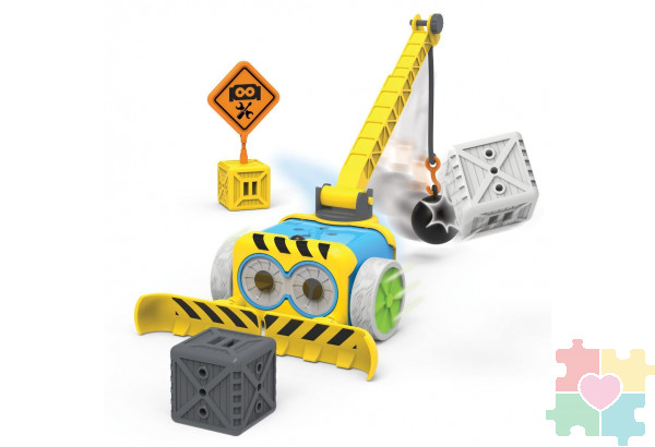 Развивающая игрушка "Аксессуары для робота Ботли. Строитель"  (10 элементов с карточками)