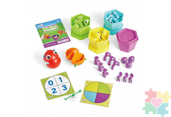 Набор для ручного праксиса "Хватай монстра" (57 элементов)