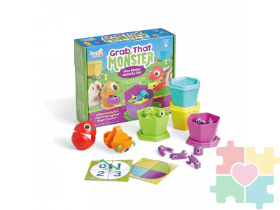 Набор для ручного праксиса "Хватай монстра" (57 элементов)
