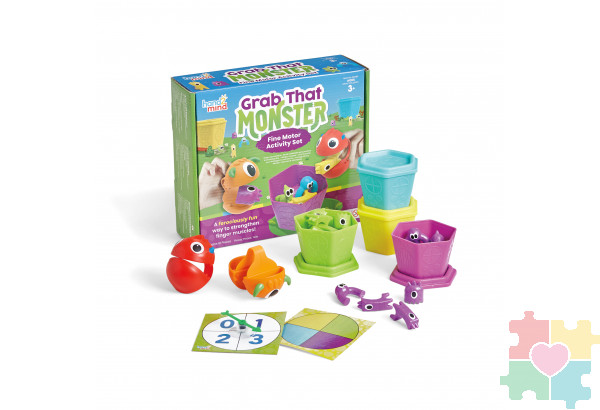 Набор для ручного праксиса "Хватай монстра" (57 элементов)