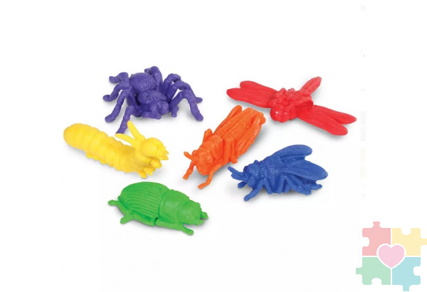 Развивающая игрушка "Фигурки Насекомых" (72 элемента)