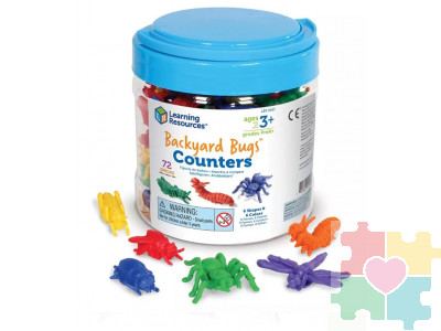 Развивающая игрушка "Фигурки Насекомых" (72 элемента)