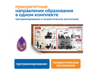 Комплект для группы «Великая Отечественная война. Лента времени» (с роботом)