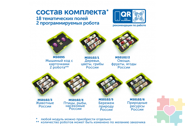 Природные богатства России с РобоМышью (с системой хранения)