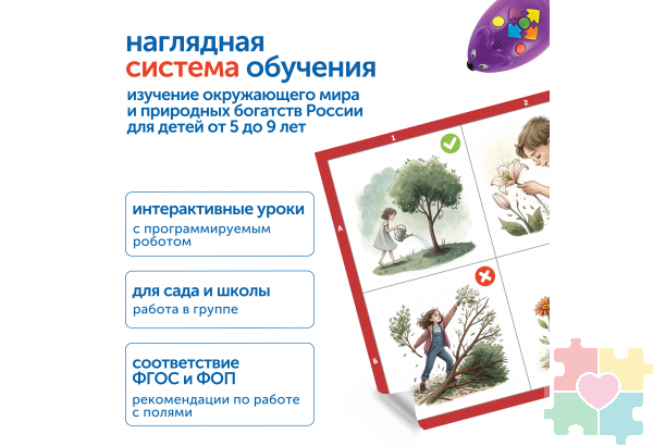 Природные богатства России с РобоМышью (с системой хранения)