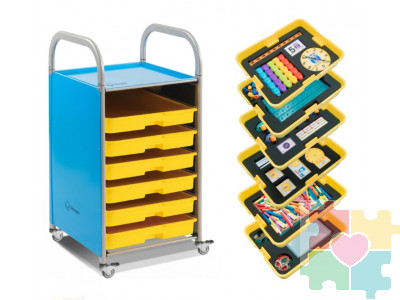 Набор игрушек "Математические лабиринты" (с системой хранения)