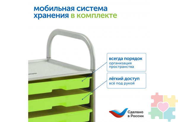 Набор игрушек "Научные эксперименты" (с системой хранения)