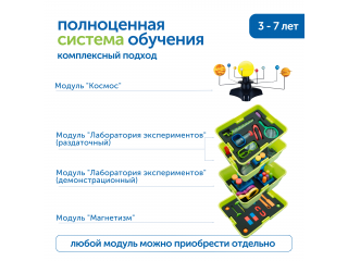 Набор игрушек "Научные эксперименты" (без системы хранения)