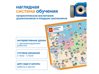 Комплект для группы "Национальный культурный код" (с роботом Ботли)