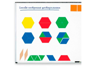 Развивающая игрушка "Блоки геометрические магнитные"