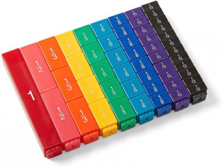 Развивающая игрушка "Моя первая лаборатория. Простые дроби" (51 элемент)