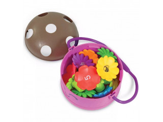 Развивающая игрушка "Цветочный горшочек" (15 элементов)