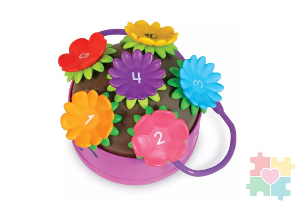Развивающая игрушка "Цветочный горшочек" (15 элементов)