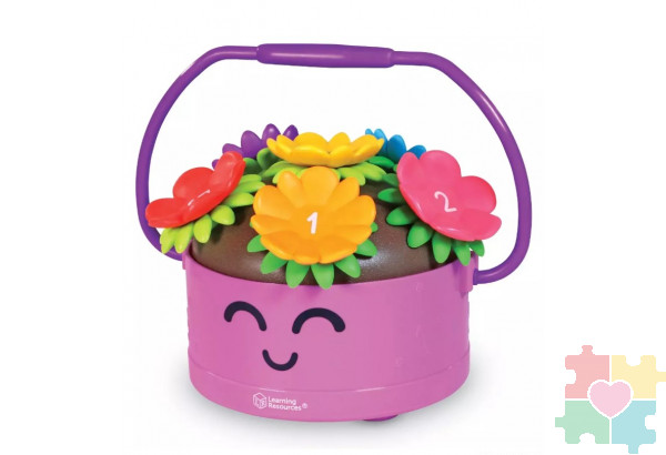 Развивающая игрушка "Цветочный горшочек" (15 элементов)