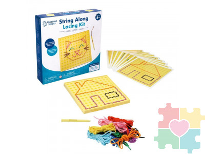 Развивающая игра "Ровные строчки" (35 элементов)