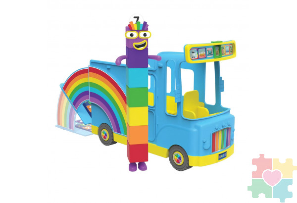 Развивающая Игрушка "Игровые фигурки Numberblocks. Автобус Знаний"